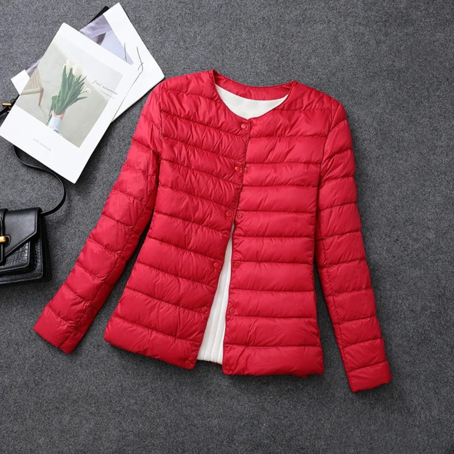 Lightweight Padded Down Jacket for Winter Fino