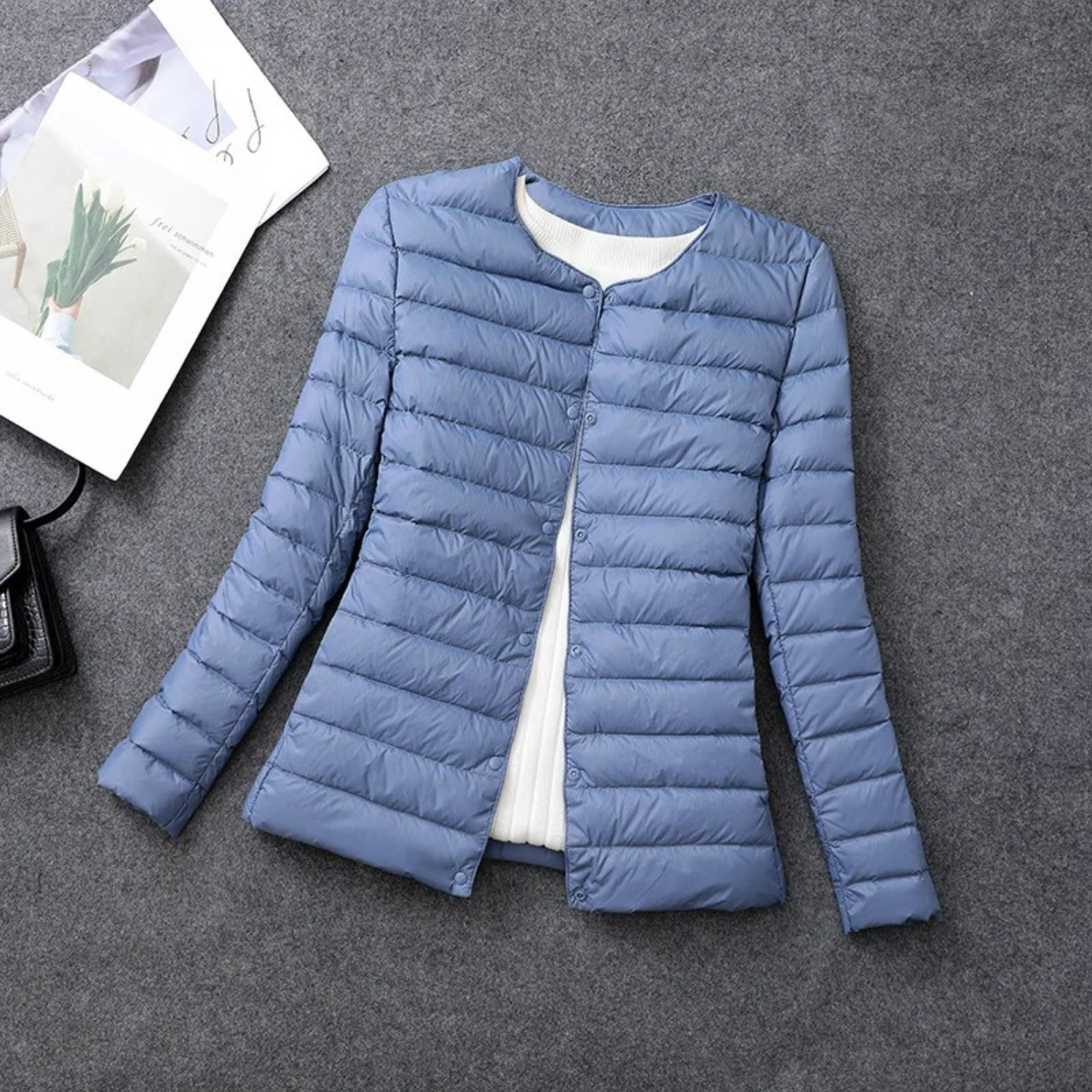 Lightweight Padded Down Jacket for Winter Fino