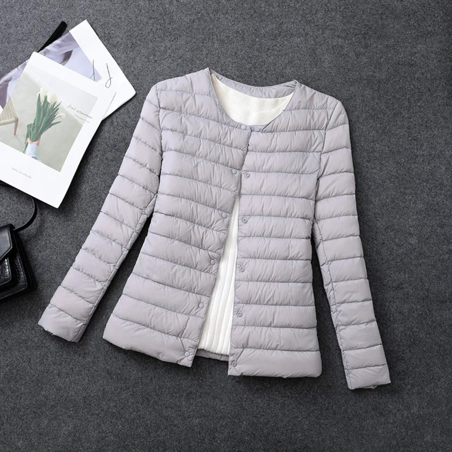 Lightweight Padded Down Jacket for Winter Fino