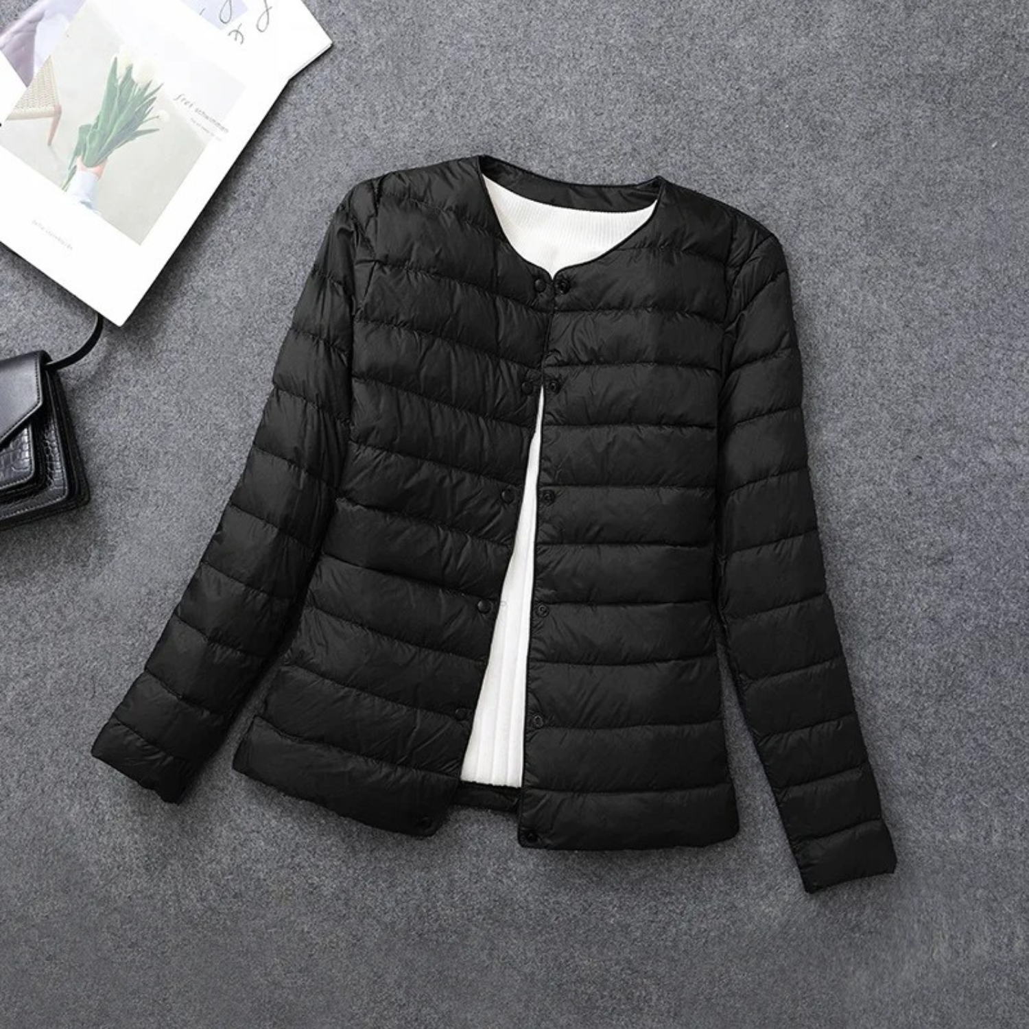 Lightweight Padded Down Jacket for Winter Fino