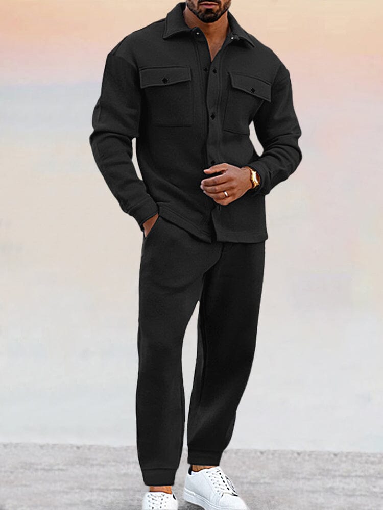 Men's Set - Shirt with buttons and pants - Fino Fino