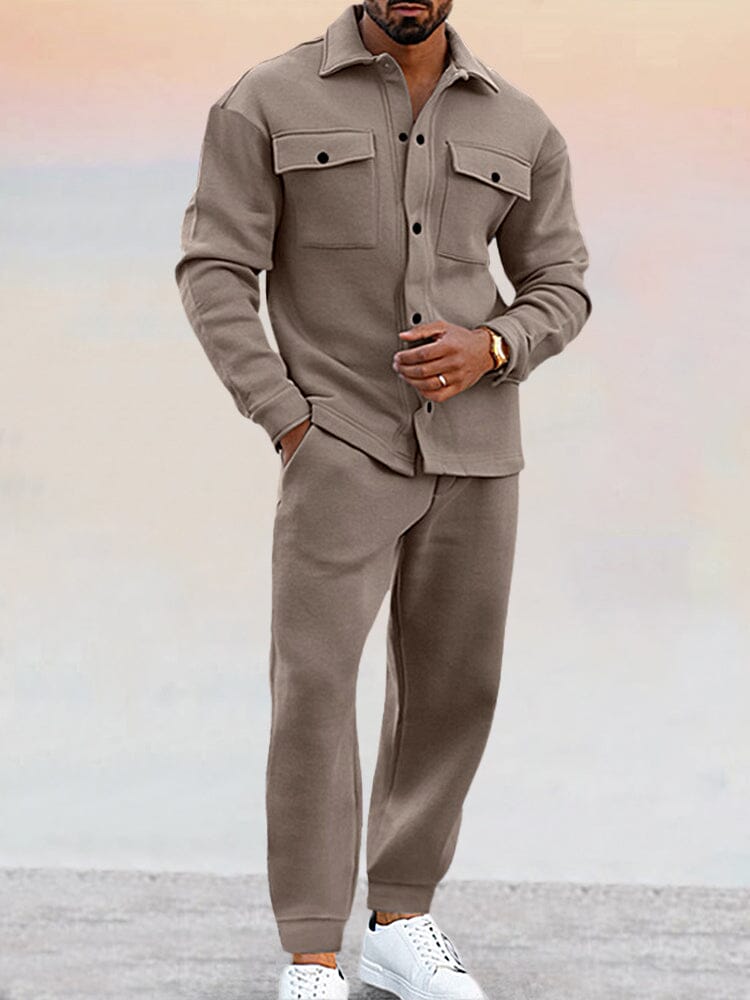 Men's Set - Shirt with buttons and pants - Fino Fino