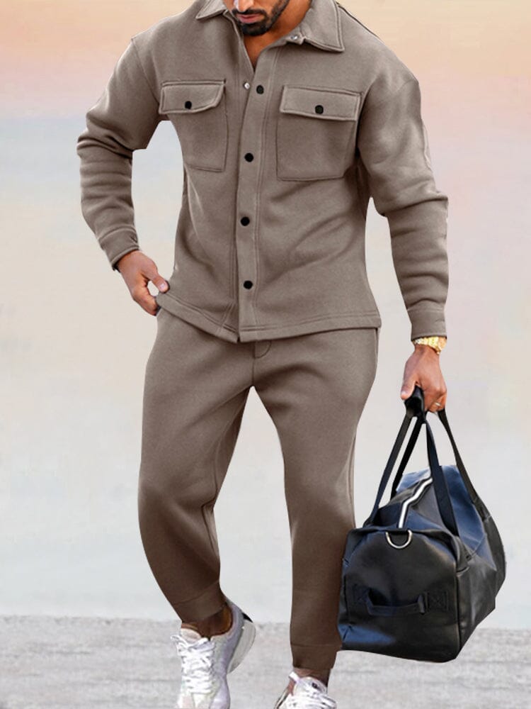 Men's Set - Shirt with buttons and pants - Fino Fino