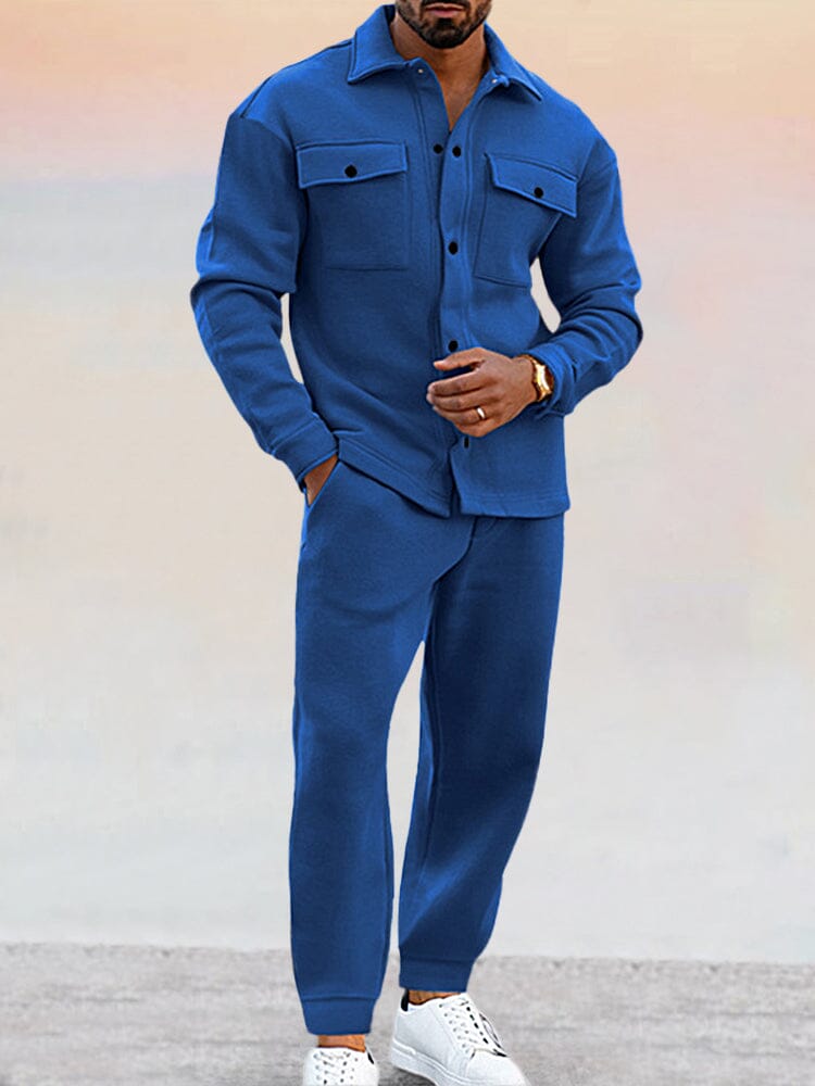 Men's Set - Shirt with buttons and pants - Fino Fino