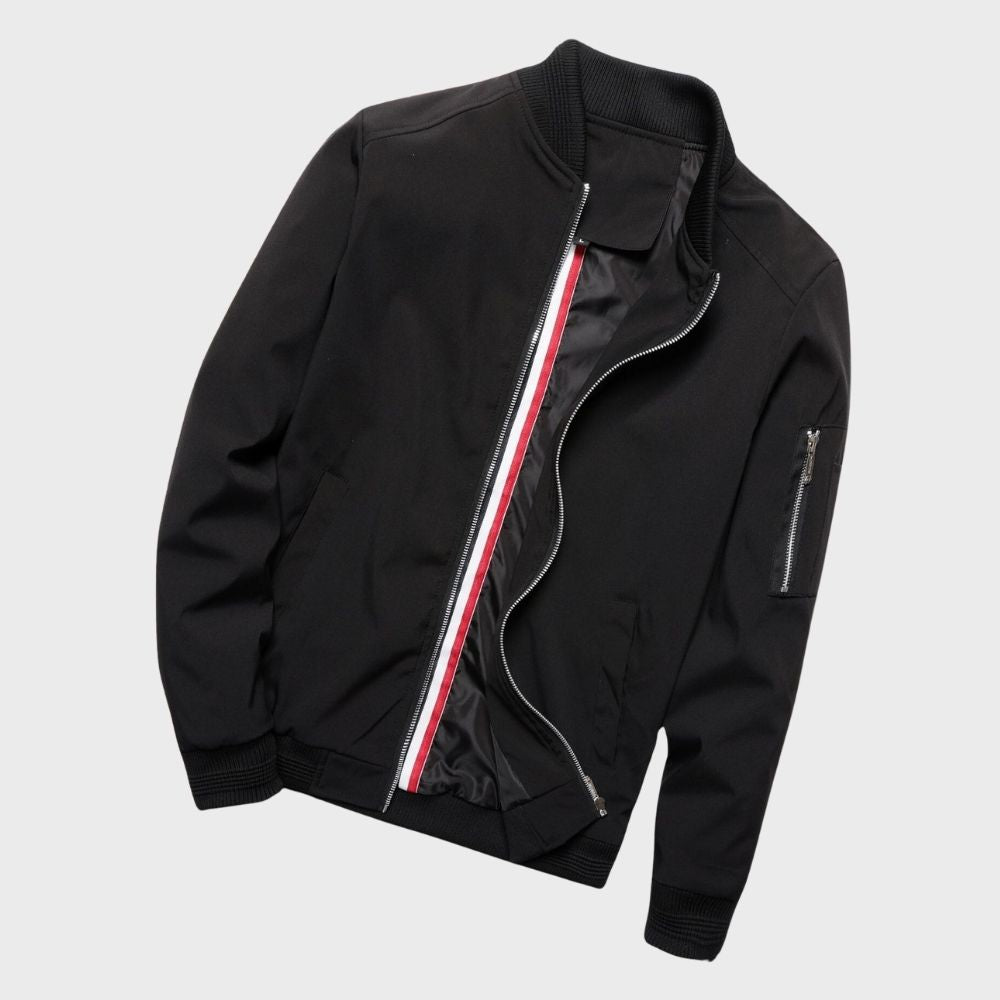 Men's All-Season Bomber Jacket - Stylish for Everyday Wear Fino