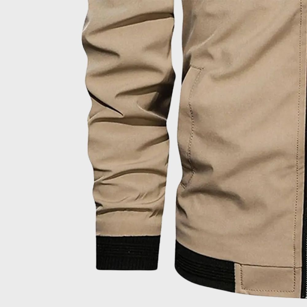 Men's All-Season Bomber Jacket - Stylish for Everyday Wear Fino
