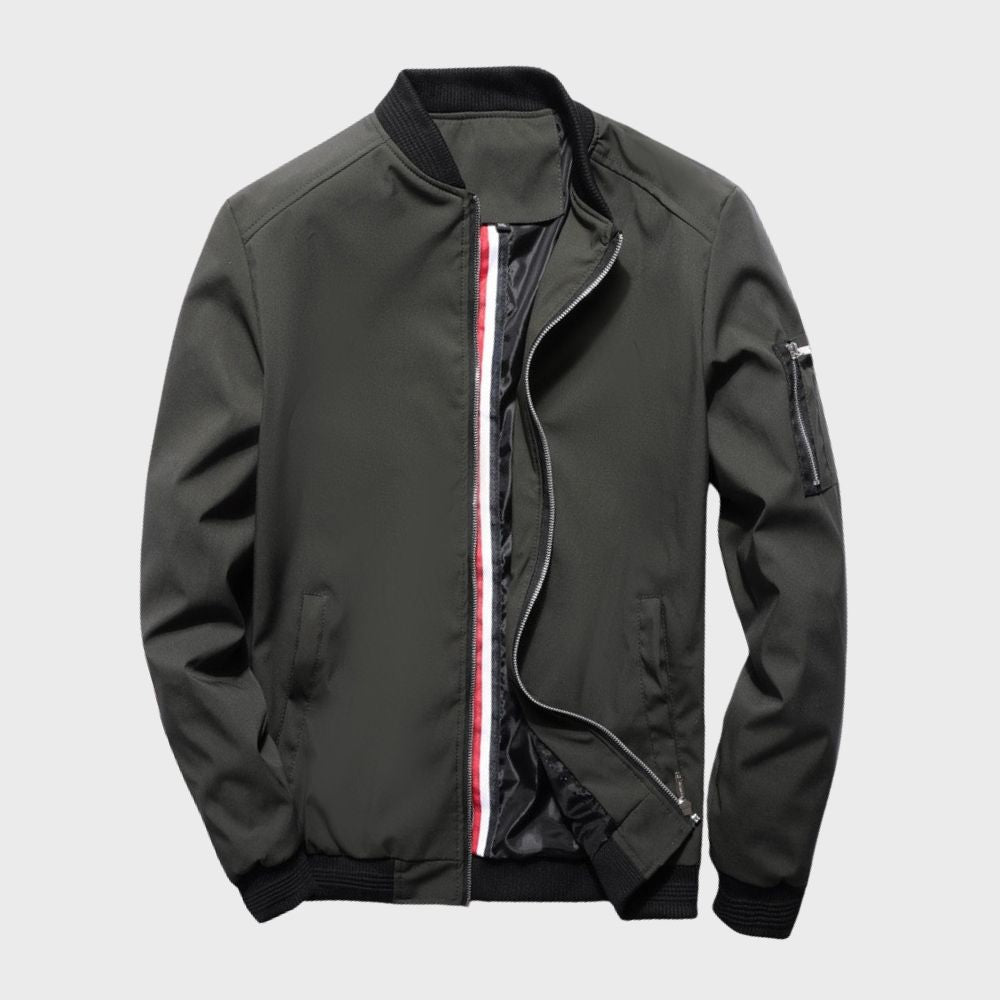 Men's All-Season Bomber Jacket - Stylish for Everyday Wear Fino