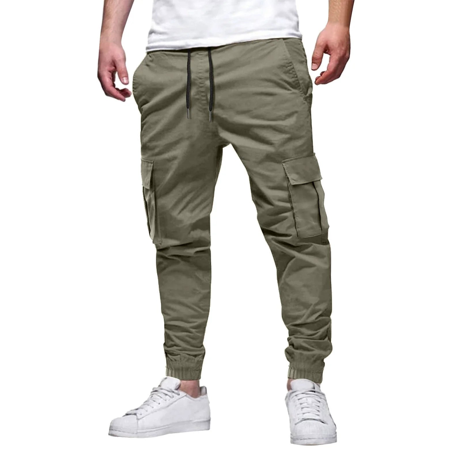 Men's Slim Fit Cargo Pants, Stylish & Stretchy Fino