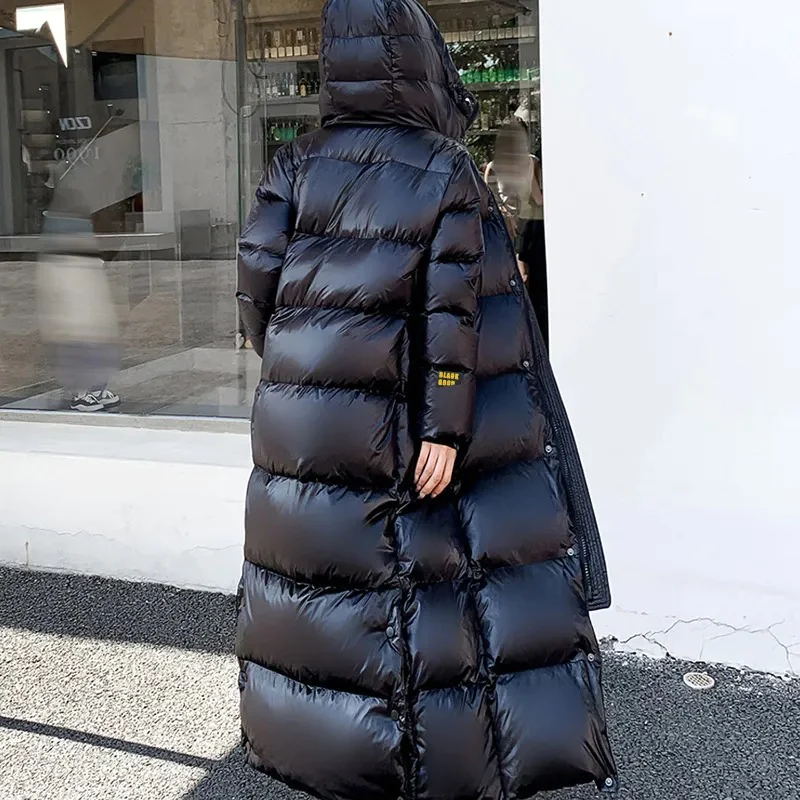 Women's long coat - padded jacket, Warm and cosy Fino