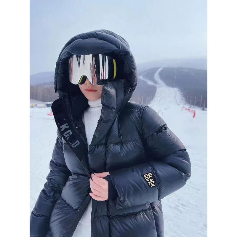 Women's long coat - padded jacket, Warm and cosy Fino